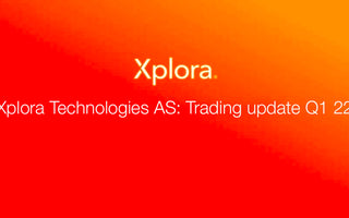 Xplora Technologies AS: Trading update Q1 22