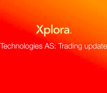 Xplora Technologies AS: Trading update Q1 22