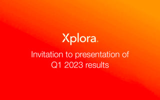 Xplora Technologies AS - Invitation to presentation of Q1 2023 results