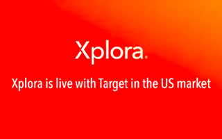 Xplora is live with Target in the US market