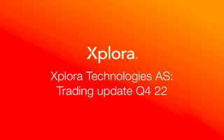 Xplora Technologies AS: Trading update Q4 22