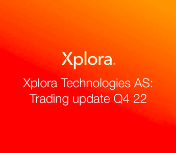 Xplora Technologies AS: Trading update Q4 22