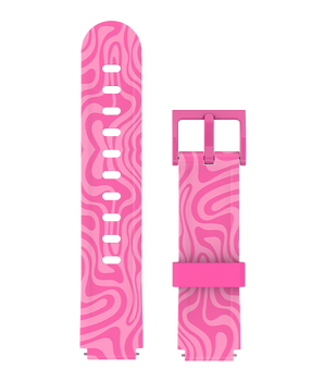 Pink Zebra Watch Strap (XGO3)