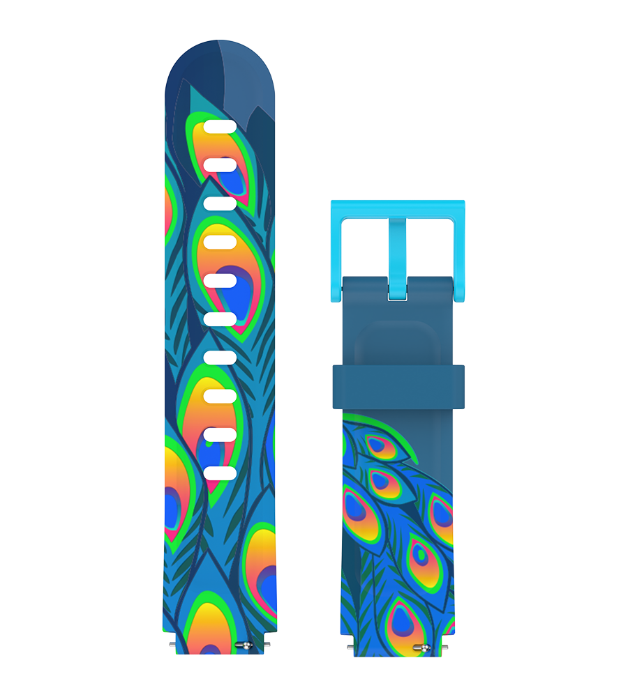 Peacock Watch Strap